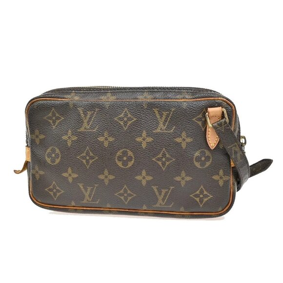 LOUIS VUITTON Marly Bandouliere Shoulder Bag Monogram Leather BN M51828 87EE855 - Picture 1 of 15